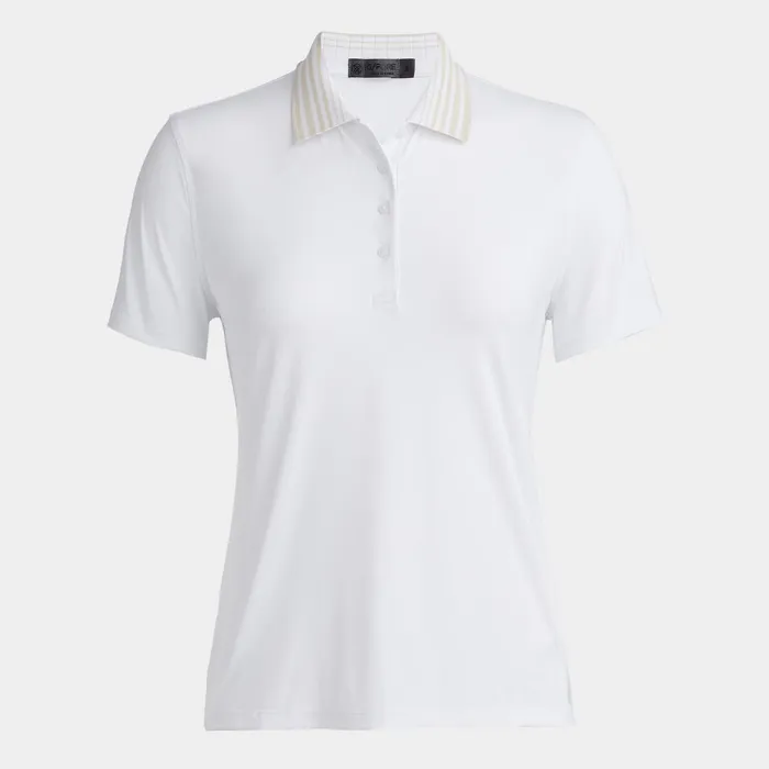 Silky Tech Nylon Polo Snow Women GFORE Tops