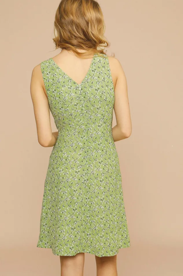 SILVIA Dress Rosita Vert Women Rouje Dresses