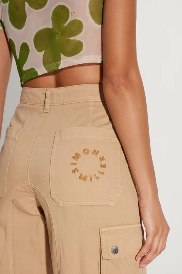 Simon Miller Bottoms Campo Twill Pant In Khaki Khaki 8211 Shop