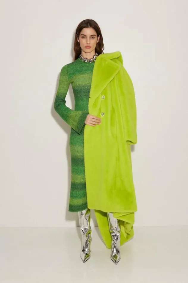 Simon Miller Dresses Axon Dress In Gummy Green Multi Gummy Green Multi 8211 Shop
