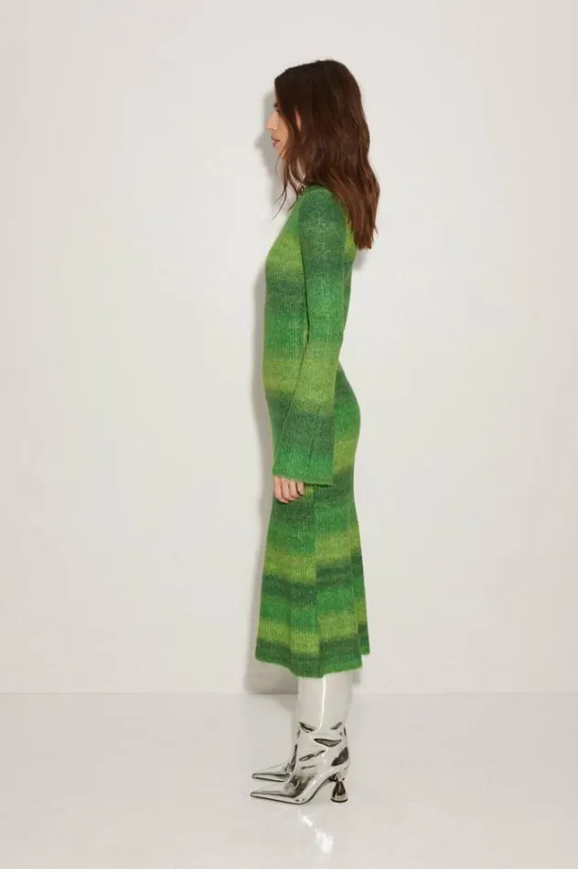 Simon Miller Dresses Axon Dress In Gummy Green Multi Gummy Green Multi 8211 Shop