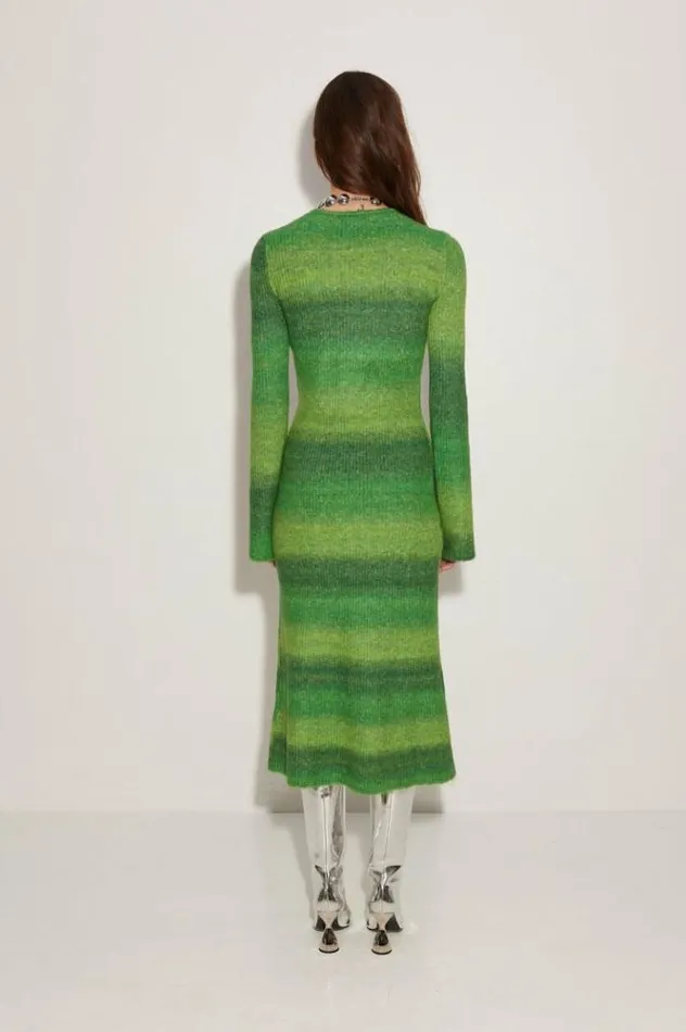 Simon Miller Dresses Axon Dress In Gummy Green Multi Gummy Green Multi 8211 Shop