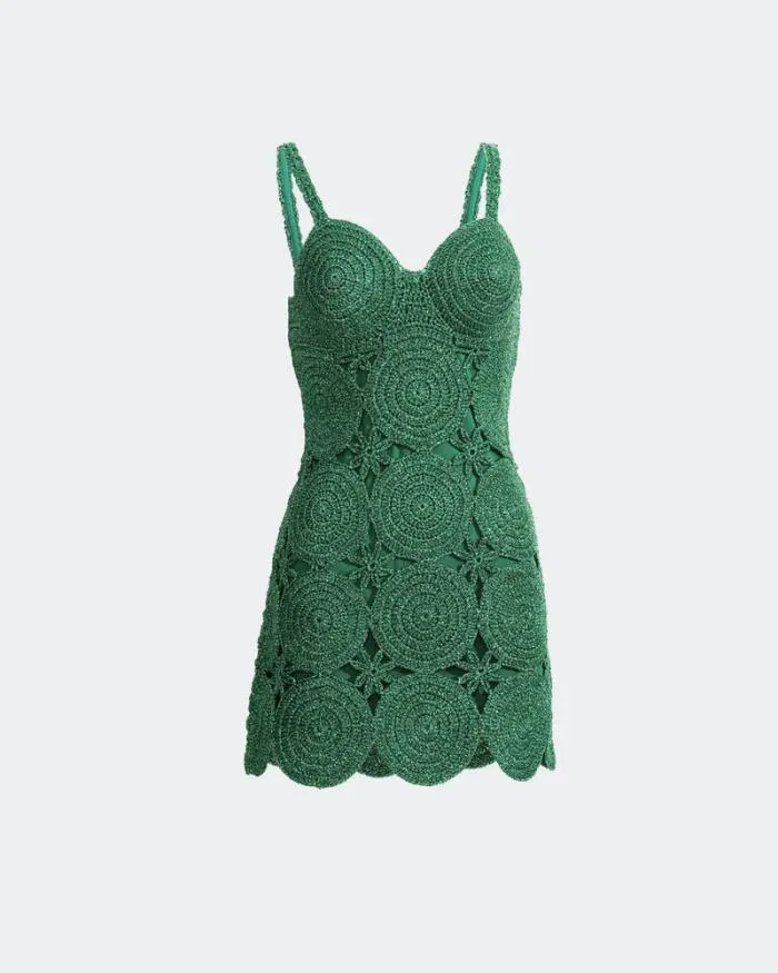 Simon Miller Dresses Beep Beep Mini Dress In Gummy Green Hand Knit Lurex Crochet Spring Dress Gummy Green 8211 Shop Simon Miller Dresses Beep Beep Mini Dress In Gummy Green Hand Knit Lurex Crochet Spring Dress Gummy Green 8211 Shop