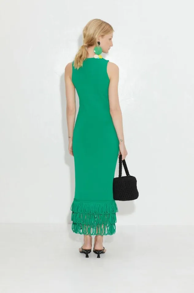 Simon Miller Dresses Knits By Albers Dress In Gummy Green Gummy Green 8211 Shop