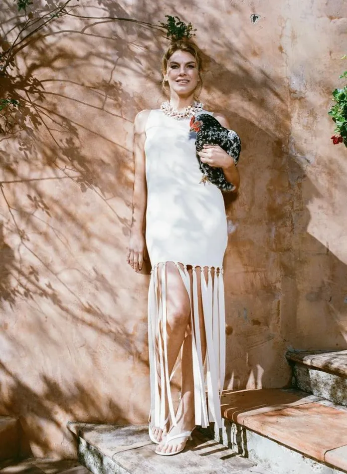 Simon Miller Dresses Knits By Eclisse Sleeveless Dress In Ivory Ivory 8211 Shop