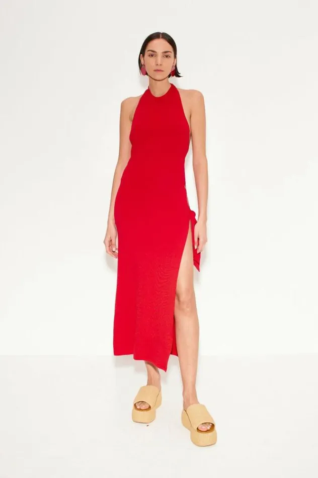 Simon Miller Dresses Knits By Junjo Dress In Retro Red Retro Red 8211 Shop
