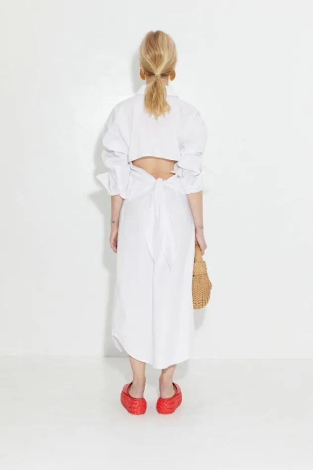 Simon Miller Dresses Loch Dress In Macadamia Macadamia 8211 Shop