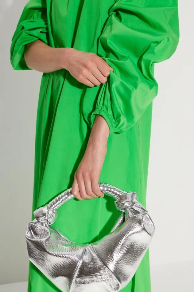 Simon Miller Dresses Oleander Poplin Dress In Gummy Green Gummy Green 8211 Shop