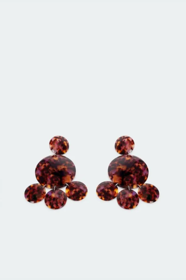 Simon Miller Jewelry Deco Earring In BrownBlack Tortoise Brownblack Tortoise 8211 Shop