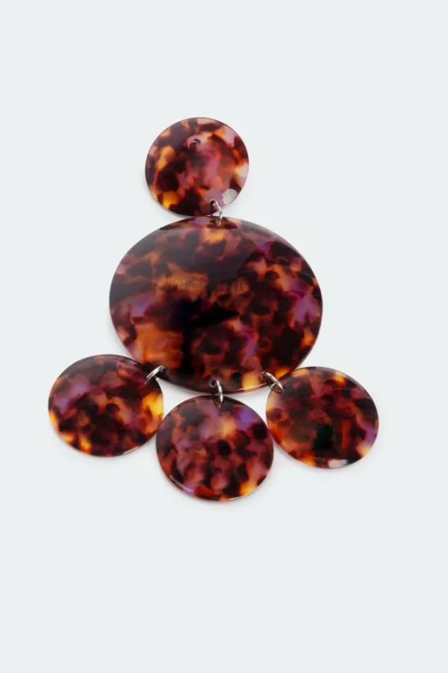 Simon Miller Jewelry Deco Earring In BrownBlack Tortoise Brownblack Tortoise 8211 Shop