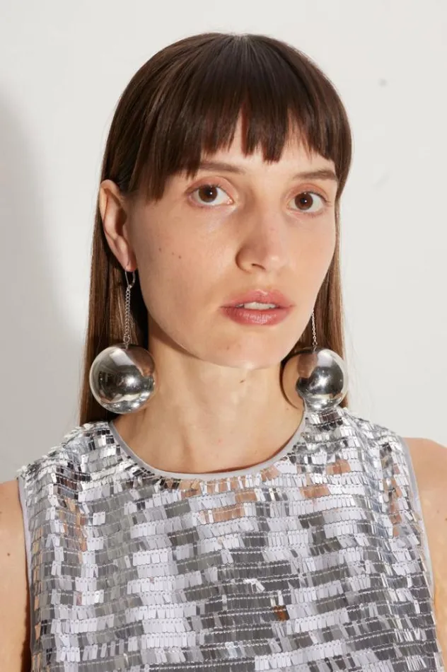 Simon Miller Jewelry Disco Drop Earring In Silver Silver 8211 Shop