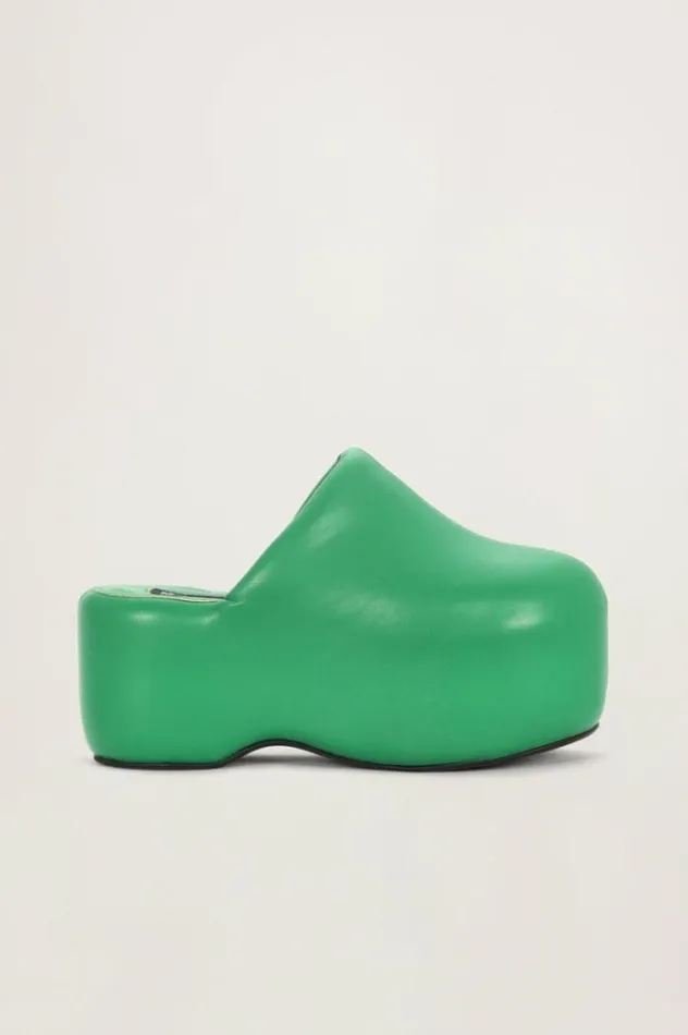 Simon Miller Platforms Platform Bubble Clog In Grass Green Grass Green 8211 Shop