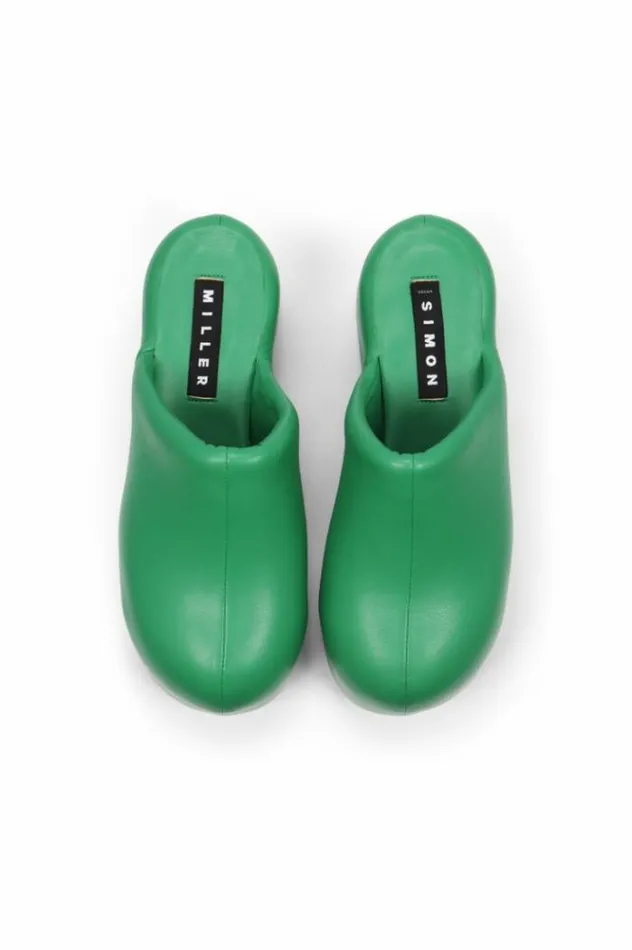 Simon Miller Platforms Platform Bubble Clog In Grass Green Grass Green 8211 Shop