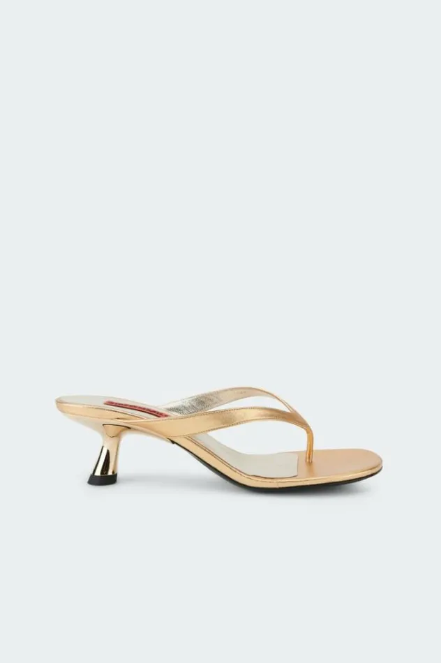 Simon Miller Sandals Beep Thong In Star Gold Star Gold 8211 Shop