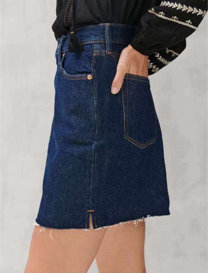 Skirts Women Lucky Brand High Rise Mini Skirt Little River Ct