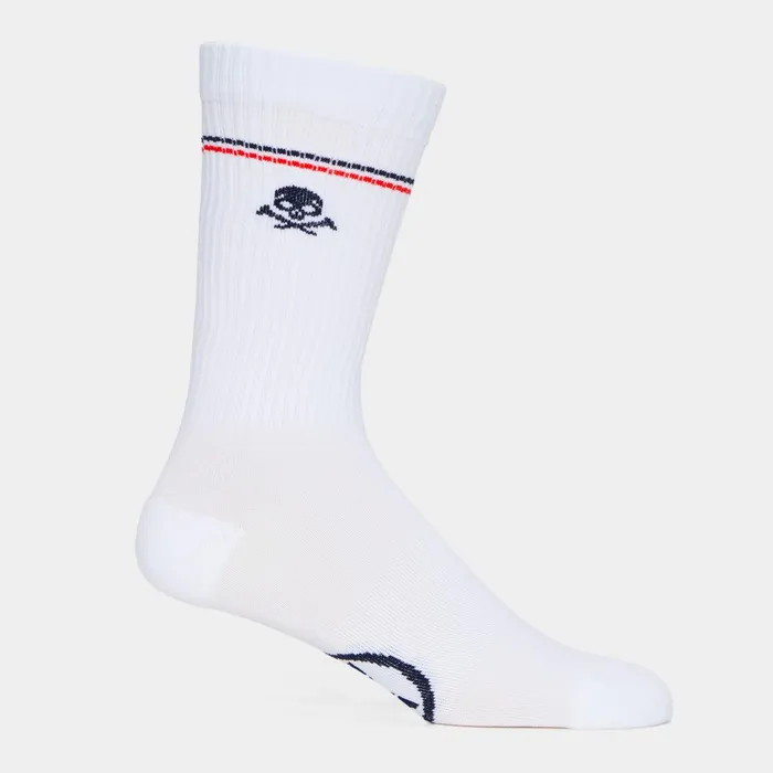 Skull and T039s Ribbed Nylon Crew Sock Snow Women GFORE Hats