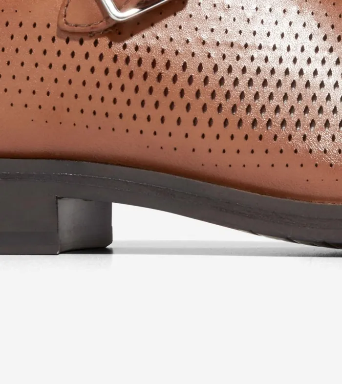 Smart Shoes Men Cole Haan Washington Grand Laser Monk Strap Shoes British Tandark Chocolate Smart Shoes Men Cole Haan Washington Grand Laser Monk Strap Shoes British Tandark Chocolate