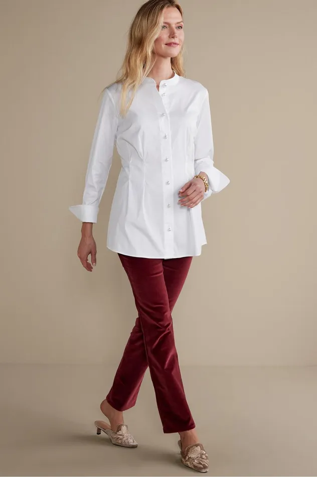 Soft Surroundings Amia Shirt White Women Tops Soft Surroundings Amia Shirt White Women Tops