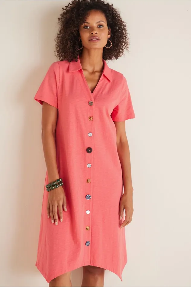 Soft Surroundings Danielle Button Dress Black Women Dresses Soft Surroundings Danielle Button Dress Black Women Dresses