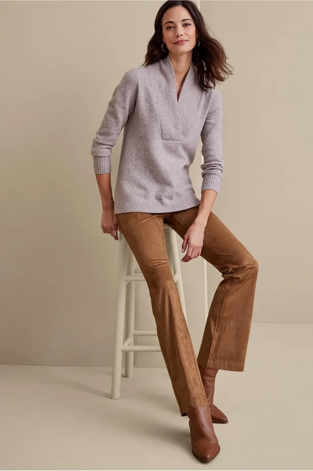 Soft Surroundings Faux Suede Bootcut Pants Black Women Pants Soft Surroundings Faux Suede Bootcut Pants Black Women Pants