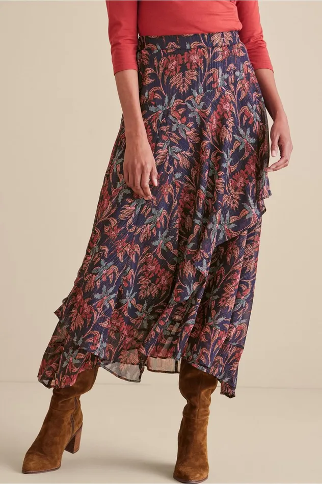 Soft Surroundings Flora Skirt Multi Floral Women Skirts Soft Surroundings Flora Skirt Multi Floral Women Skirts