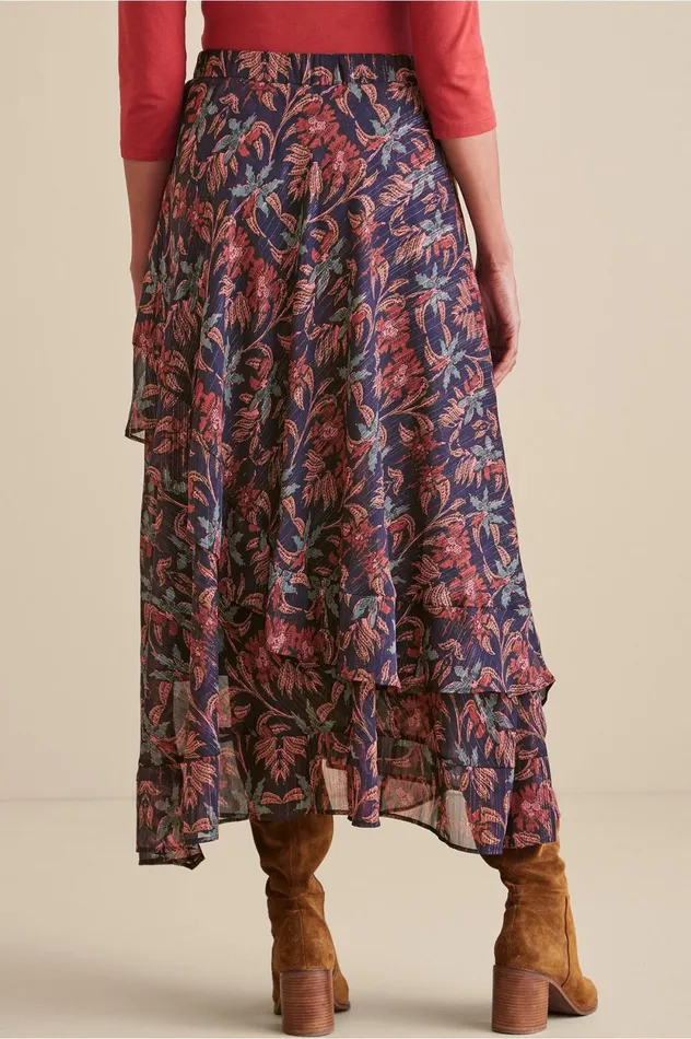 Soft Surroundings Flora Skirt Multi Floral Women Skirts Soft Surroundings Flora Skirt Multi Floral Women Skirts