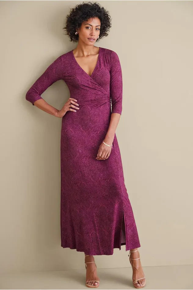 Soft Surroundings Hyannis Maxi Dress Tapestry Multi Women Dresses Soft Surroundings Hyannis Maxi Dress Tapestry Multi Women Dresses