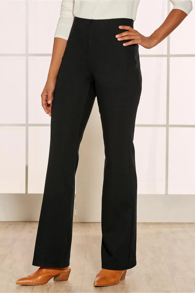 Soft Surroundings Petites The Ultimate Denim PullOn Bootcut Jeans Black Women Jeans Soft Surroundings Petites The Ultimate Denim PullOn Bootcut Jeans Black Women Jeans