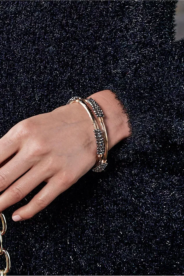 Soft Surroundings Ratana Bracelet Set Gold Women Jewelry