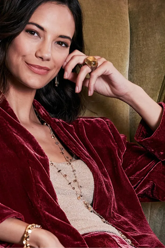 Soft Surroundings Ratana Tassel Necklace Gold Multi Women Jewelry Soft Surroundings Ratana Tassel Necklace Gold Multi Women Jewelry