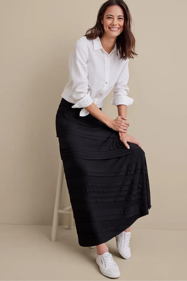 Soft Surroundings Rosemary Skirt Red Ochre Women Skirts Soft Surroundings Rosemary Skirt Red Ochre Women Skirts