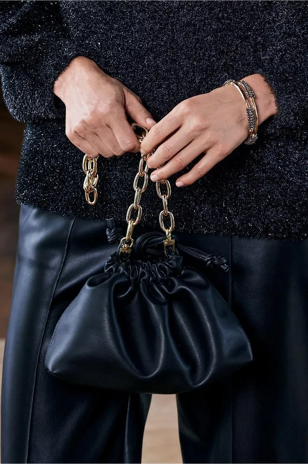 Soft Surroundings Sela Pouch Handbag Black Women Handbags Soft Surroundings Sela Pouch Handbag Black Women Handbags