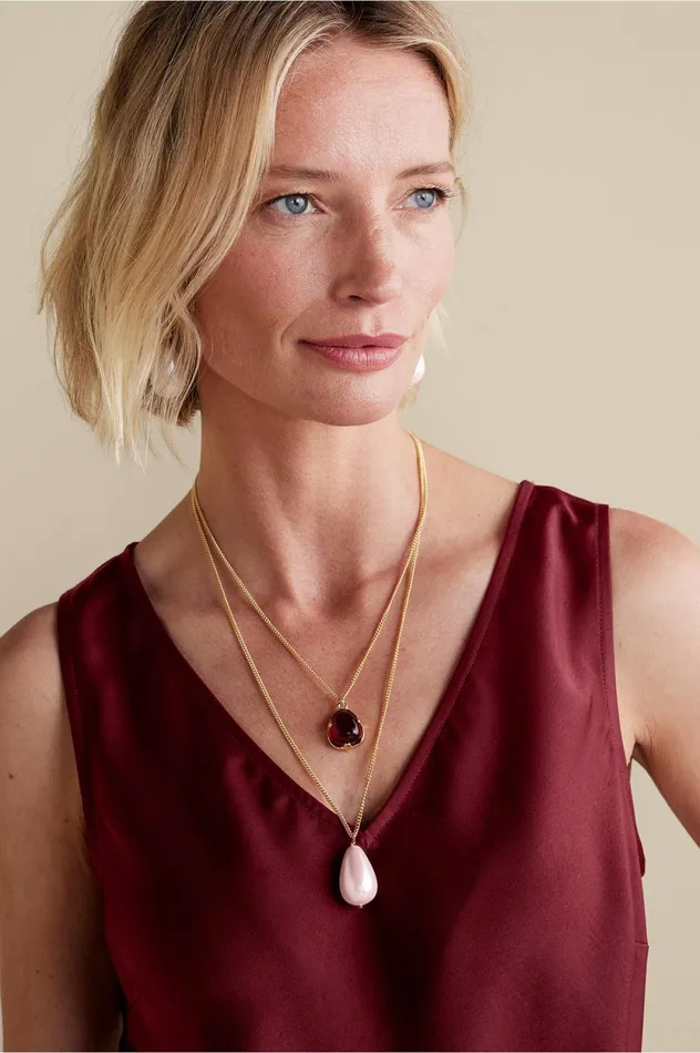 Soft Surroundings Selena Tank Cabernet Women Tops Soft Surroundings Selena Tank Cabernet Women Tops