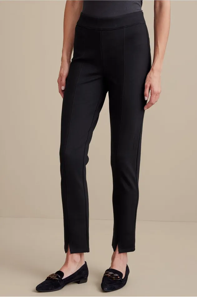 Soft Surroundings Soft Essential Ponte Slim Ankle Pants Black Women Pants Soft Surroundings Soft Essential Ponte Slim Ankle Pants Black Women Pants