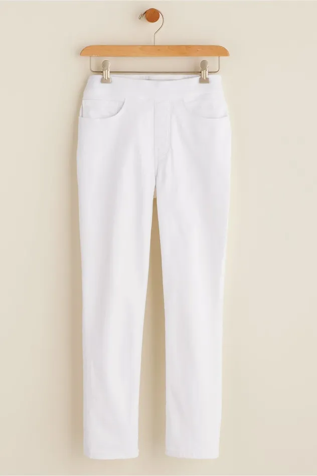Soft Surroundings The Ultimate Denim PullOn Crop Black Women Jeans Soft Surroundings The Ultimate Denim PullOn Crop Black Women Jeans