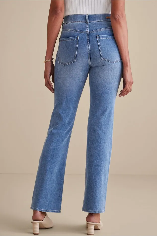 Soft Surroundings Ultimate Denim PullOn Bootcut Jeans Black Women Jeans Soft Surroundings Ultimate Denim PullOn Bootcut Jeans Black Women Jeans