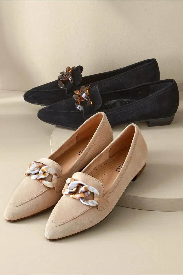 Soft Surroundings Vaneli Kevvy Flat Loafer Black Women Shoes