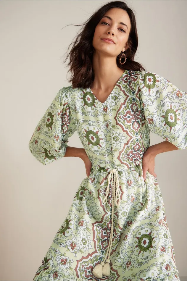 Soft Surroundings Zia Dress Medallion Multi Women Dresses Soft Surroundings Zia Dress Medallion Multi Women Dresses