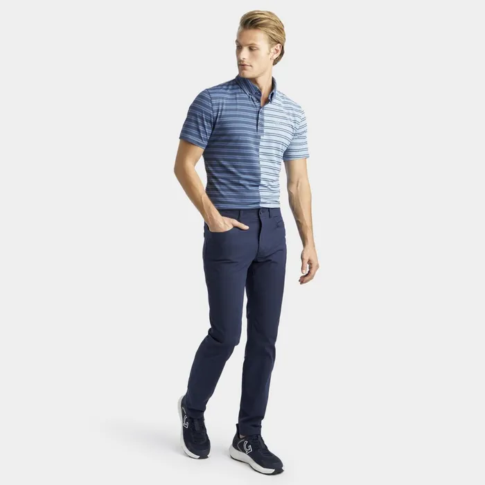 Split Stripe Contrast Tech Jersey Polo Fjord Men GFORE Tops