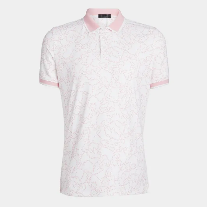 Star Dust Banded Sleeve Tech Jersey Polo Trifle Men GFORE Tops
