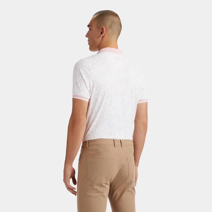 Star Dust Banded Sleeve Tech Jersey Polo Trifle Men GFORE Tops