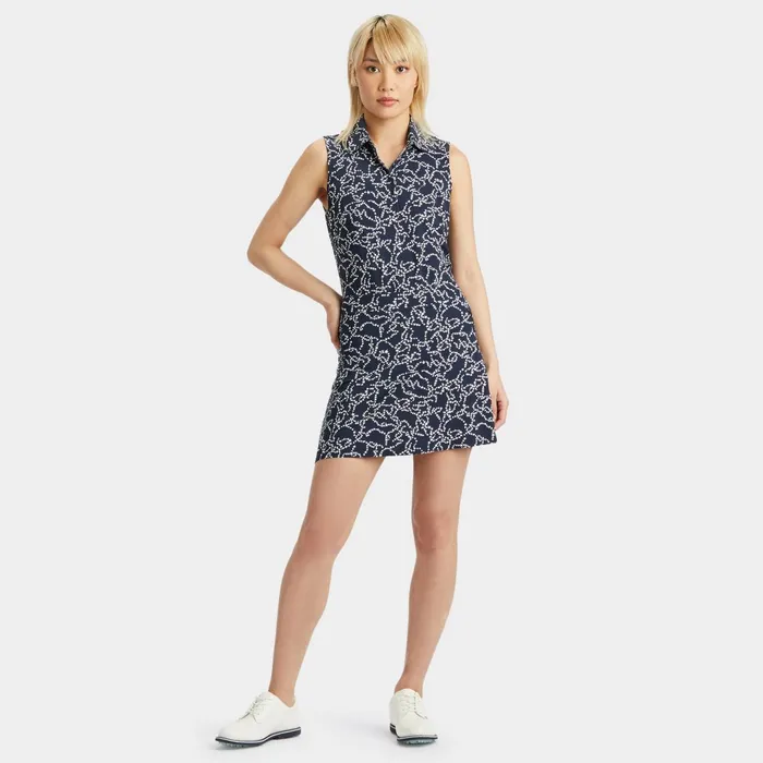 Stardust Silky Tech Nylon Sleeveless Polo Twilight Women GFORE Tops