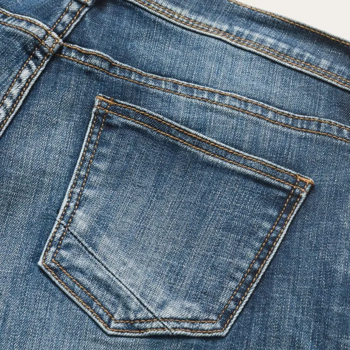 Stetson Denim Women AnkleLength Boyfriend Fit Jean Blue
