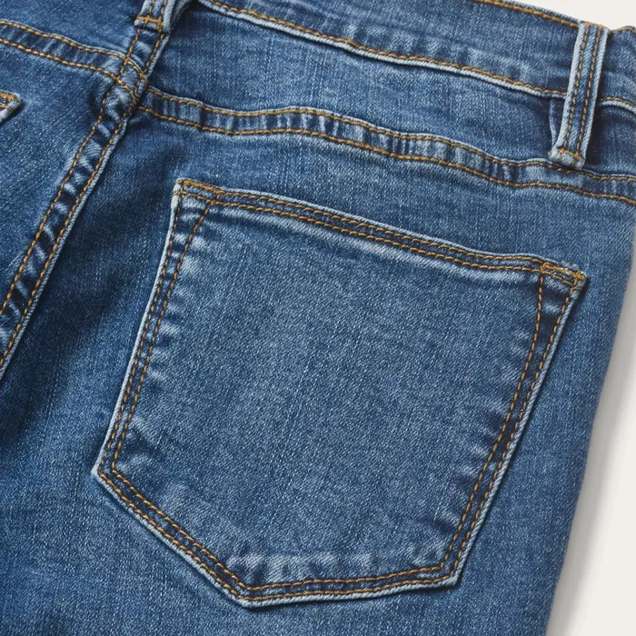 Stetson Denim Women High Waist Flare Jean Blue