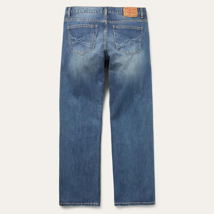 Stetson Modern Cut Men 1312 Modern Fit Jeans Blue