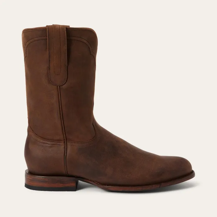 Stetson Ropers Men Cassidy Roper Boots Brown