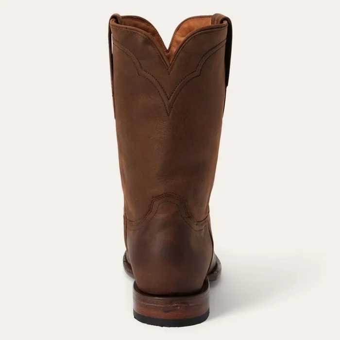 Stetson Ropers Men Cassidy Roper Boots Brown