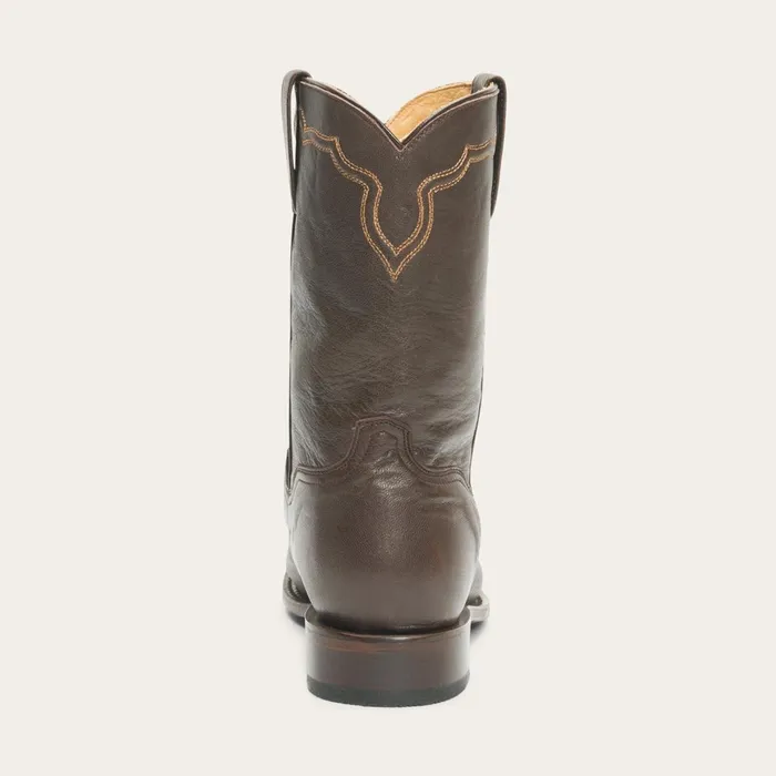 Stetson Ropers Men Puncher Boots Brown