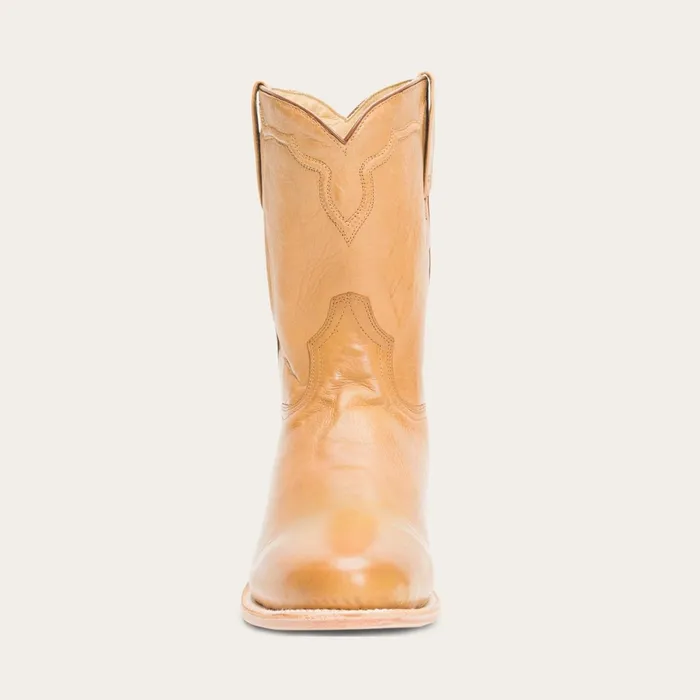 Stetson Ropers Men Puncher Boots Tan