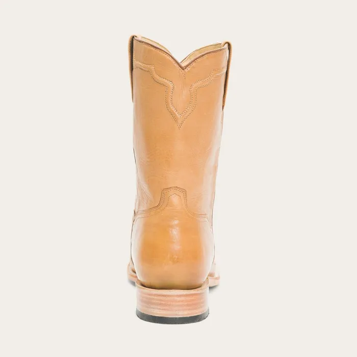 Stetson Ropers Men Puncher Boots Tan